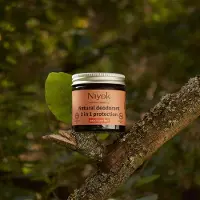 Niyok Peach Perfect Schoonheidsset: Natuurlijke Deodorant, Douchezeepstaaf, Soft Blossom Moisturizer en Sisal Zak