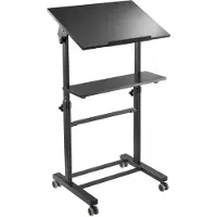 Vdd Lessenaar Lectern - Presentatie Meubel - Verrijdbaar - Hoogte Verstelbaar