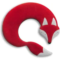 Leschi Warmtekussen Noah the fox - red/black