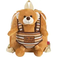 Perletti Teddy Benji Plush Backpack Oranje Kinderen