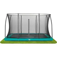 Salta Comfort Edition grondtrampoline - 366x244 cm - Rechthoekig - Groen