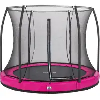 Salta Comfort Edition Ground Trampoline met Veiligheidsnet - 305 cm - Roze