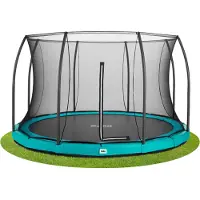 Salta Trampoline Comfort Edition Ground Green 427 + Safety Net