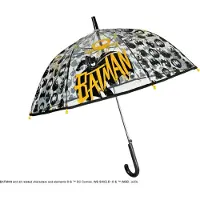 Perletti Transparante automatische koepelparaplu van Batman
