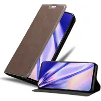 Cadorabo Boek Invis. Magnetisch deksel (OnePlus Noord 2 5G), Smartphonehoes, Bruin