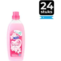 At Home Wasverzachter Pink Secrets 750 ml - Voordeelverpakking 24 stuks