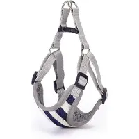 Nobleza Hondentuig Maat M - Hondenharnas - Y Tuig Hond - Instaptuig - Hondentuig mesh - Blauw
