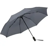 FARE Skylight 5749 grote opvouwbare paraplu grijs windbestendig windvast stormparaplu stormbestendig stormvast extra sterk met licht flexibel frame