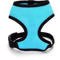 Nobleza Hondentuigje - Instaptuigje - Ademend Mesh - Zacht Gevoerd - Maat M - Blauw