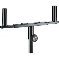 K&M 24105 Speaker Mounting Fork Black
