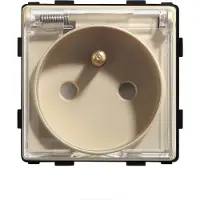 Perfect Switches MODULE | GOUD | WANDCONTACTDOOS | KLAPDEKSEL | FR