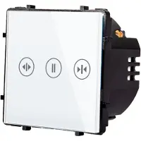 Perfect Switches MODULE | TOUCH | WIT | ZONWERING / GORDIJN | LH/RH | SCHAKELAAR