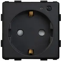 Perfect Switches MODULE | ZWART | WIFI | WANDCONTACTDOOS