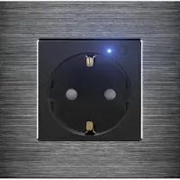Perfect Switches WANDCONTACTDOOS | ALUMINIUM | ZWART | ENKELVOUDIG | WIFI