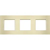 Perfect Switches AFDEKRAAM | ALUMINIUM | GOUD | 3 VAKKEN