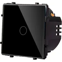 Perfect Switches MODULE | TOUCH | ZWART | AAN/UIT | WIFI + RF | SCHAKELAAR