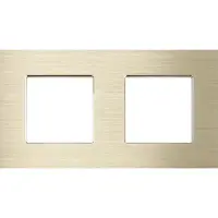 Perfect Switches AFDEKRAAM | ALUMINIUM | GOUD | 2 VAKKEN