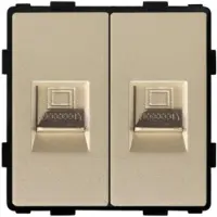 Perfect Switches MODULE | GOUD | NETWERK | TWEEVOUDIG | RJ45 | CAT6