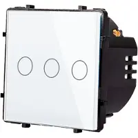 Perfect Switches MODULE | TOUCH | WIT | AAN/UIT | DRIEVOUDIGE SCHAKELAAR