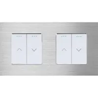 Perfect Switches MECHANISCHE SCHAKELAAR | ALUMINIUM | ZILVER | ROLLUIK | TWEEVOUDIG