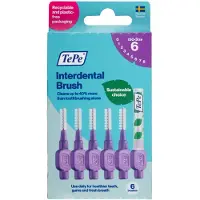 Tepe 6x Interdentale Ragers Original 1,1 mm Paars 6 stuks