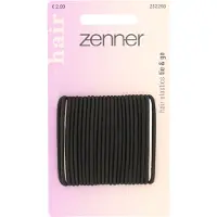 Zenner Elastieken Dun Zwart 24 stuks