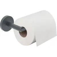 Wiesbaden Toiletrolhouder Alonzo Met Vaste Arm Gunmetal