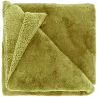 Unique living plaid torvah 150x200cm moss green