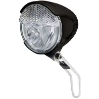Trelock ls 583 bike-i retro koplamp zwart