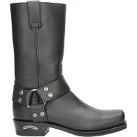 Sendra 1918 Pete leren bikerboots zwart female | Maat: 40