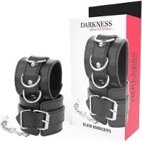 Darkness BONDAGE | Wrist Restraints Black