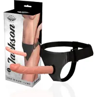 Harness attraction | Jackson Flesh 19.8 X 4.2cm | Fetish | Bondage | BDSM | Dildo with Harness