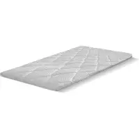 Eleganzzz Topper Met Border - Traagschuim/Nasa 6cm - 80x200cm - Topper Matras - Eenpersoons - Topdekmatras - Oplegmatras