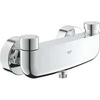 GROHE Eurosmart Cosmopolitan T zelfsluitende douchekraan met menging Chroom