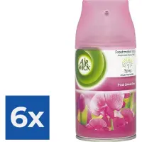 Air Wick Airwick Freshmatic Max Navulling  Pink Sweet Pea - Voordeelverpakking 6 stuks