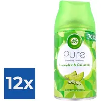 Air Wick Pure Honeydew & Cumcumber Navulling 12 x 250 ml