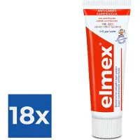 Elmex Anti-Cariës Peuter Tandpasta 75 ml - Voordeelverpakking 18 stuks