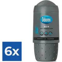 Odorex Deo Roll-on Men - Dry Protection 50 ml - Voordeelverpakking 6 stuks