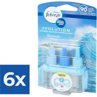 Ambi Pur Luchtverfrisser navulling 3Volution Bermuda Vibes 1x stuks - Voordeelverpakking 6 stuks