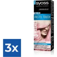 Syoss Color Blond Pastel Touch P1 Pastel Rose Spray - 1 stuk - Voordeelverpakking 3 stuks