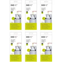 EKO - Afvalzakken 40-60 liter (F) (6x12 stuks) - - wit - Afvalzak