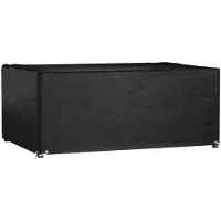 vidaXL Tuinmeubelhoes met 8 oogjes rechthoekig 180x122x75 cm
