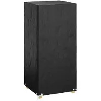 vidaXL Tuinstoelhoes met 8 oogjes 75x70x140 cm polyetheen