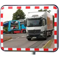 DANCOP Verkeersspiegel met reflectoren UNI-SIG 40 x 60 cm
