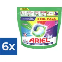 Ariel Prof Allin1 Pods Color - 70 Wasbeurten - Voordeelverpakking 6 stuks