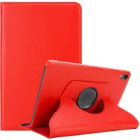 Cadorabo Tablet Book Rubber (NO Wake Up) Cover (iPad mini 6), Tablethoes, Rood