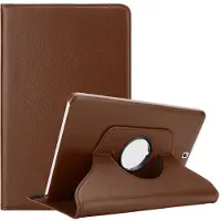 Cadorabo Tablet boekomslag (Galaxy Tab S2 9.7), Tablethoes, Bruin