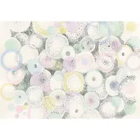 Fotobehang - Bubbels - Vervaagd - Muurschildering - (152.5 x 104 cm)