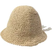 Clayre & Eef Hoed Kind 52 cm Beige Papierstro