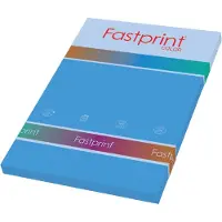 Fastprint Kopieerpapier A4 80gr diepblauw 100vel - 3 stuks